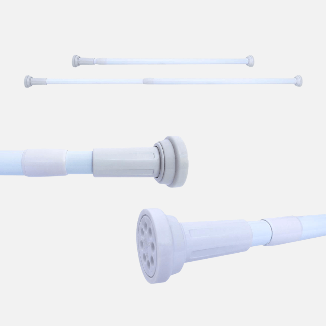 Barra Extensible para Cortina de Baño