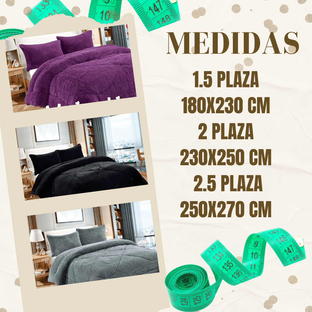 Cobertores de Invierno Lisos