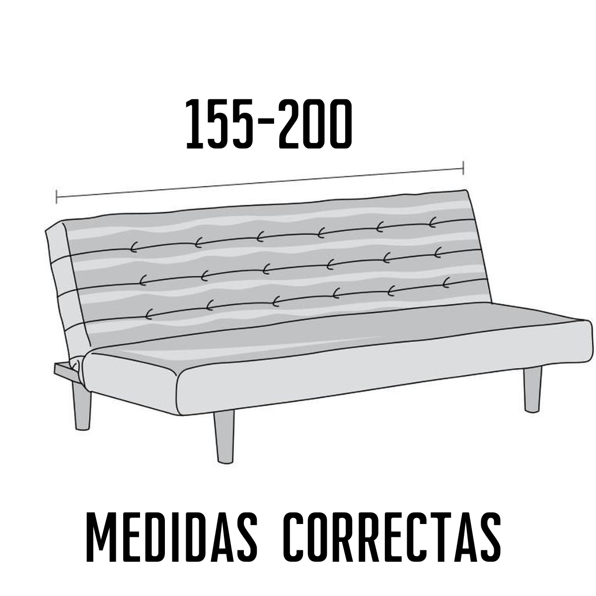 Cubre Futon Tela gruesa