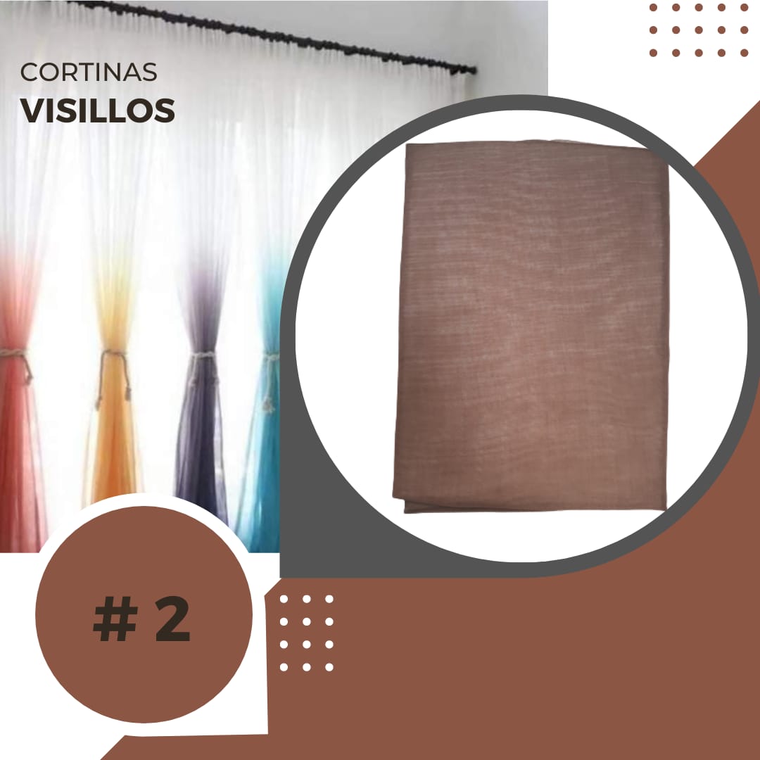 VISILLOS PACK DE 2 PAÑOS