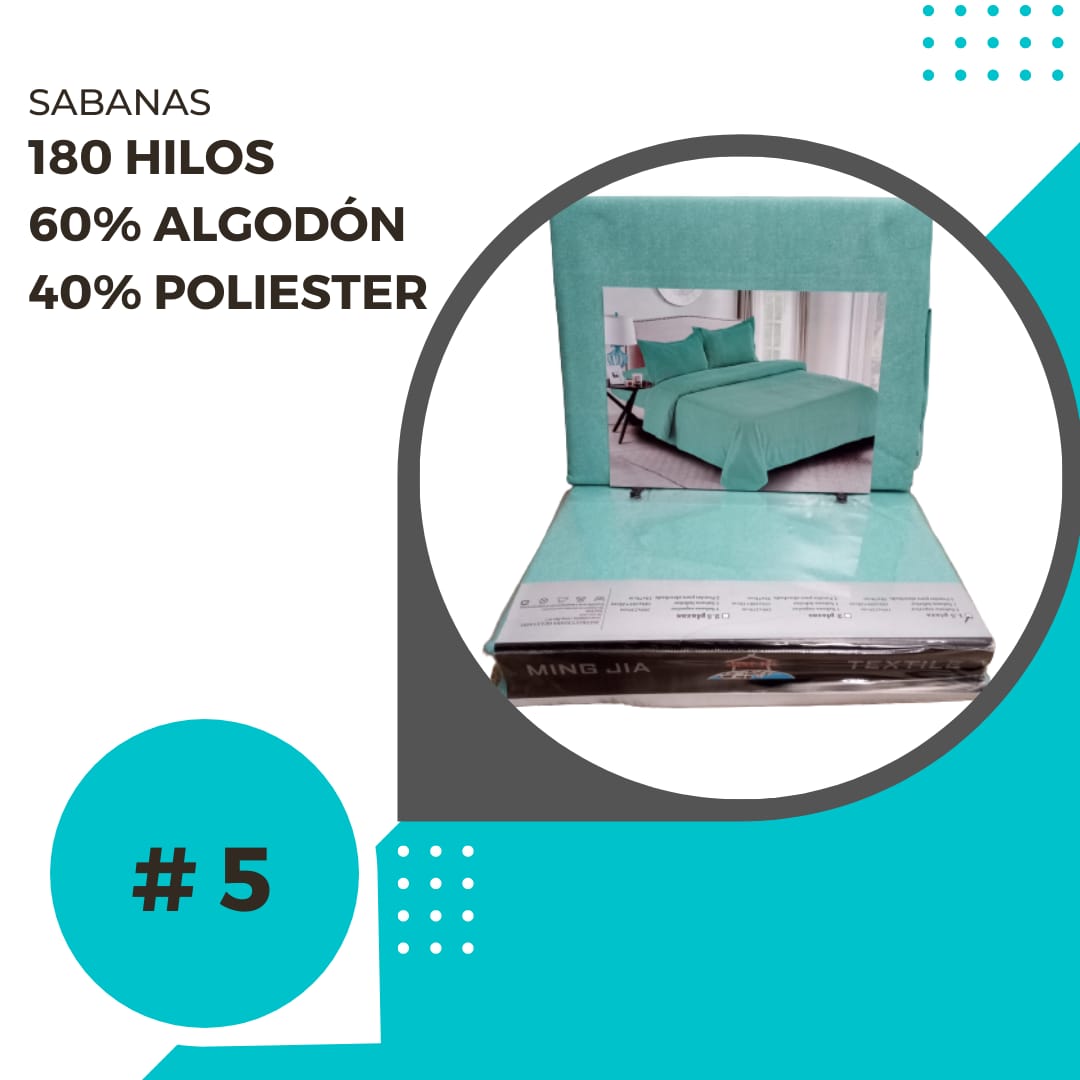 Sabanas 180 Hilos