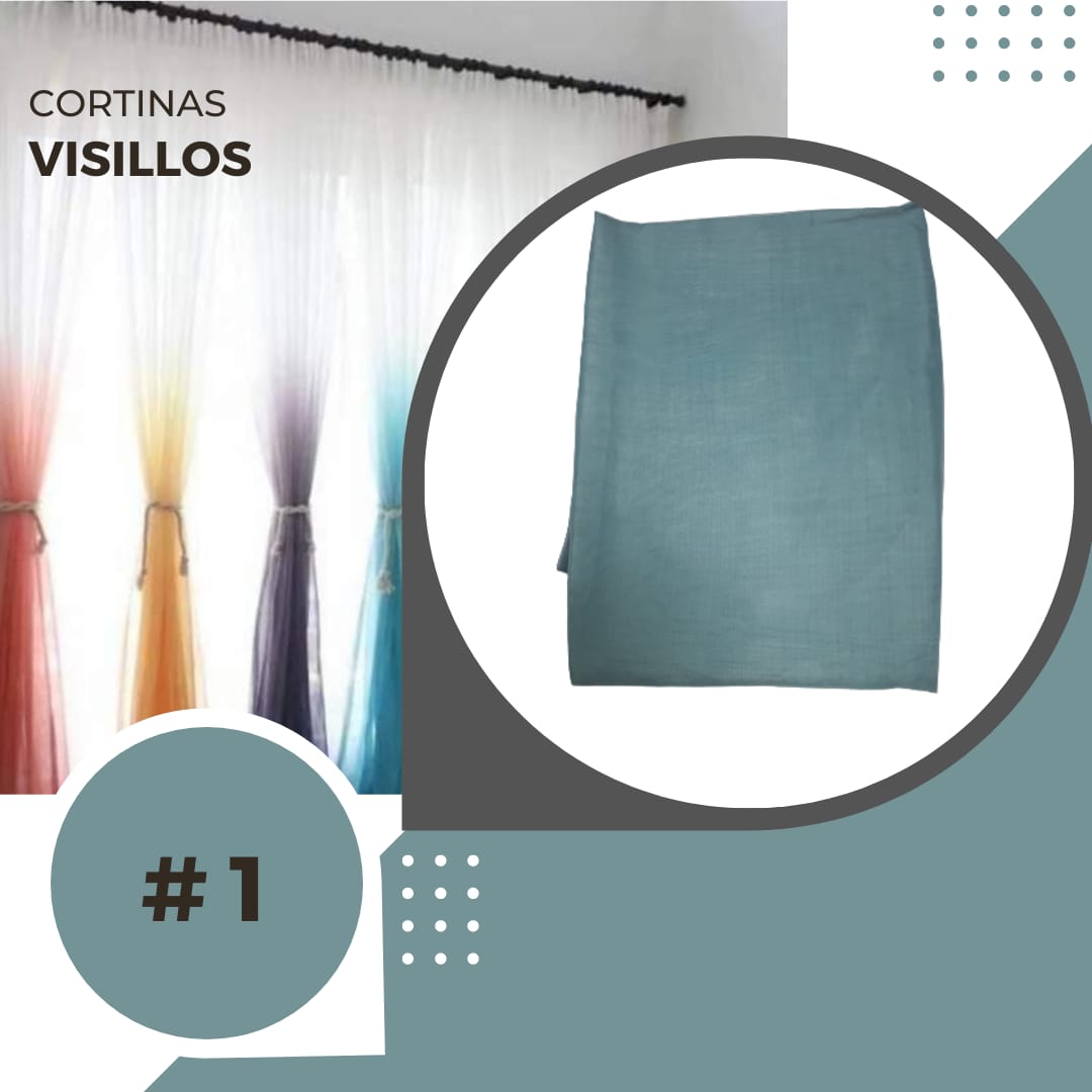 VISILLOS PACK DE 2 PAÑOS