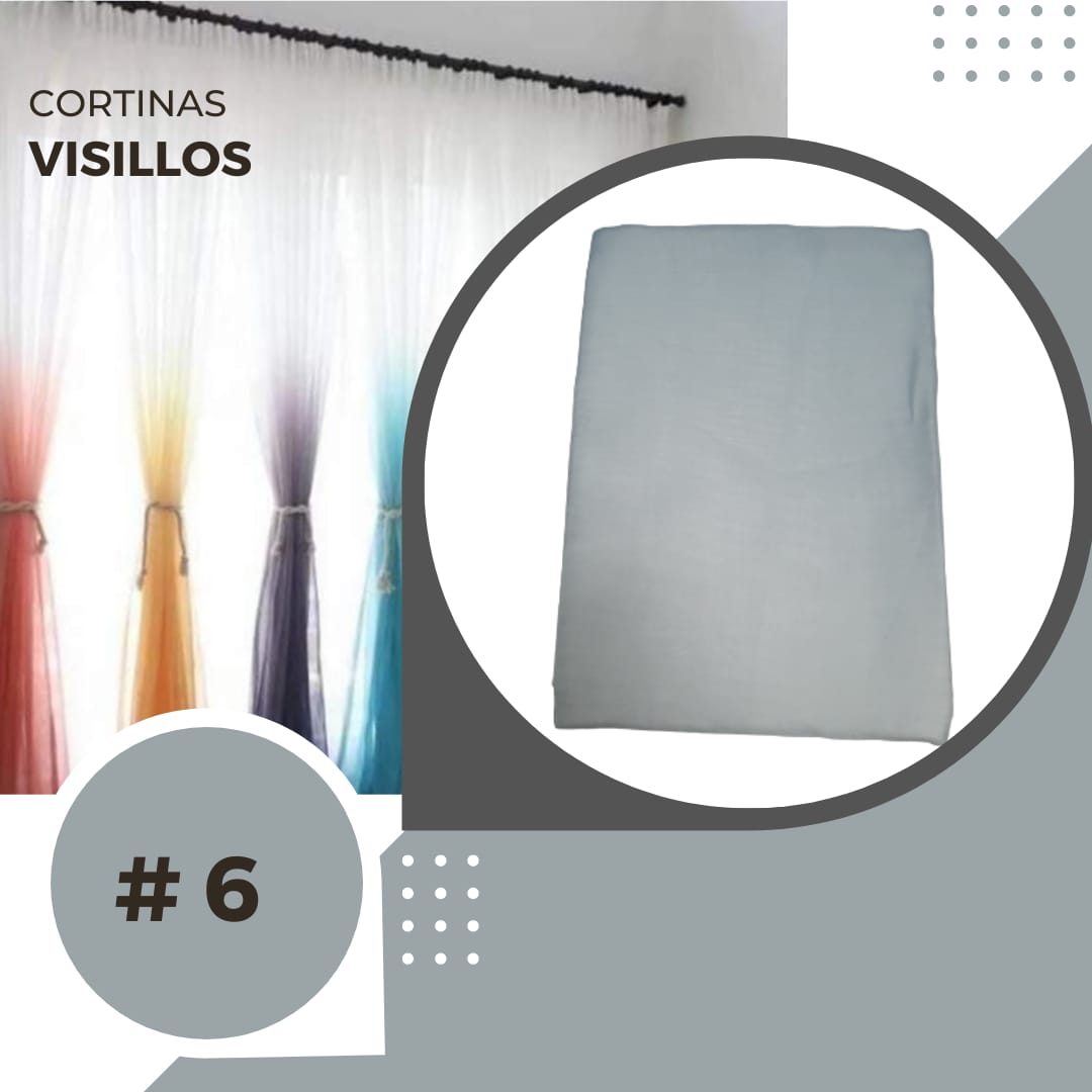VISILLOS PACK DE 2 PAÑOS