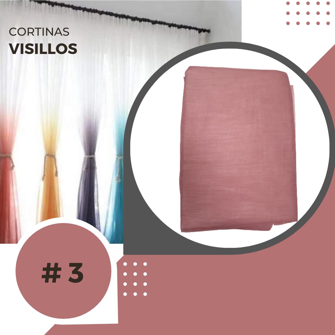 VISILLOS PACK DE 2 PAÑOS