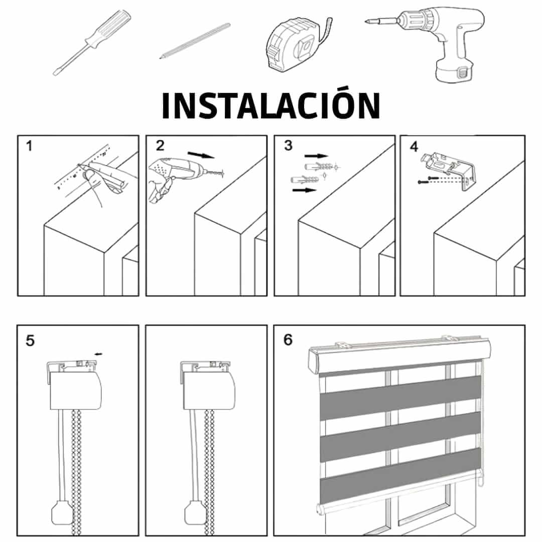 Cortinas Roller Duos