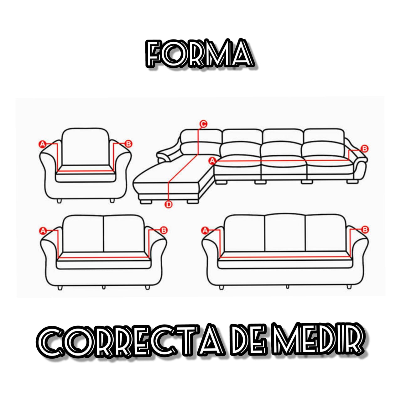 Cubre sofa textura Gruesa