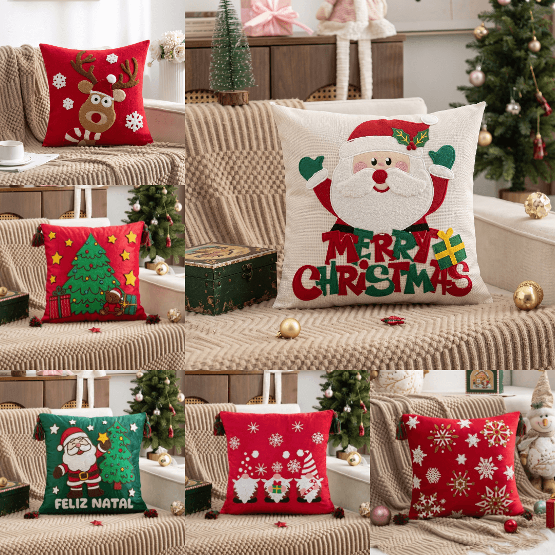 Cojines Navideños Decorativos 45 x 45