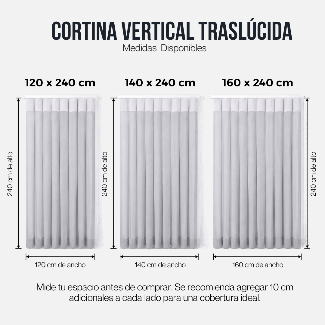 Cortina Roller Vertical Translúcida